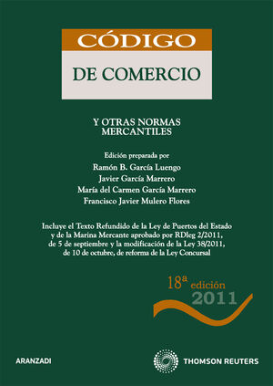 CODIGO DE COMERCIO Y OTRAS NORMAS MERCANTILES 18ª EDICION