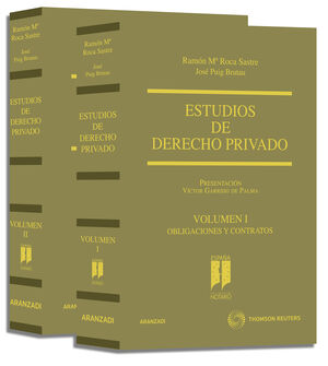 ESTUDIOS DE DERECHO PRIVADO ( VOL. II )