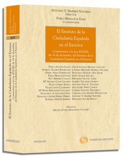 ESTATUTO CIUDADANIA ESPAÑOLA EN EL EXTERIOR 1ª ED
