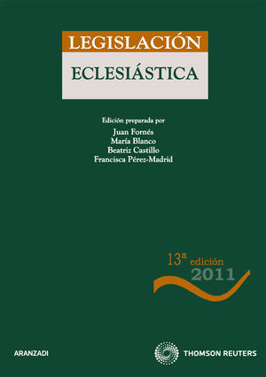 LEGISLACIÓN ECLESIÁSTICA