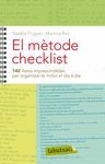 METODE CHECKLIST,EL.LABUTXACA