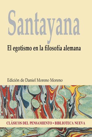 EGOTISMO EN LA FILOSOFÍA ALEMANA,EL. BIBLIOTECA NUEVA