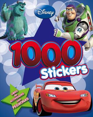 PIXAR. ACTIVIDADES ADHES. 1000