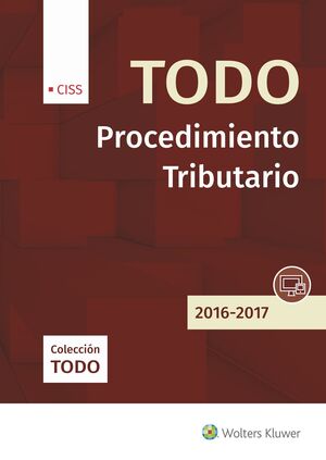 TODO PROCEDIMIENTO TRIBUTARIO 2016 2017