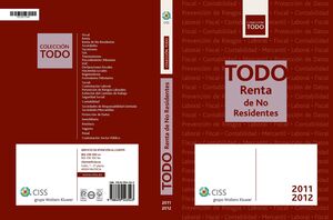 TODO RENTA DE NO RESIDENTES 2011-2012