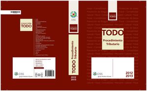 TODO PROCEDIMIENTO TRIBUTARIO 2012-2013