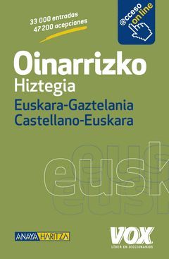OINARRIZKO HIZTEGIA EUSKARA-GAZTELANIA / CASTELLANO-EUSKARA