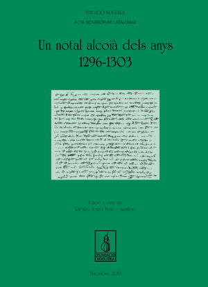 NOTAL ALCOIÀ DELS ANYS 1296-1303,UN