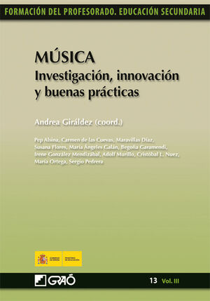 MÚSICA. INVESTIGACIÓN, INNOVACIÓN Y BUENAS PRÁCTICAS