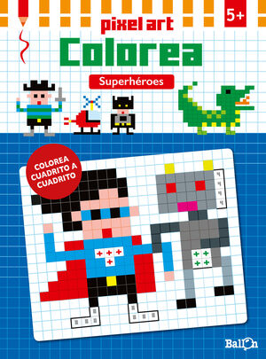 COLOREA SUPERHEROES
