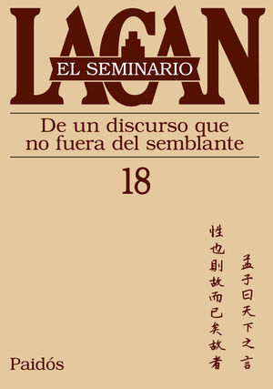 $ EL SEMINARIO. LIBRO 18