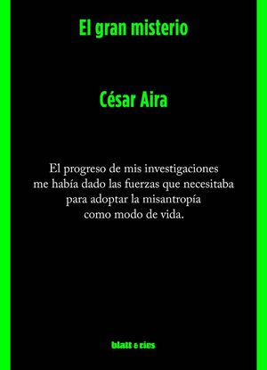 EL GRAN MISTERIO (AIRA)