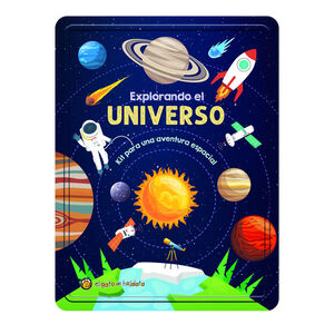 EXPLORANDO EL UNIVERSO (LATA+STICKERS BRILLAN OSCURIDAD)
