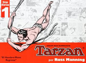 TARZÁN: TIRAS DIARIAS 01.LIBROS DE PAPEL.COMIC