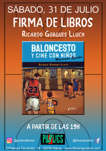 Firma de libros: Baloncesto y cine con niños