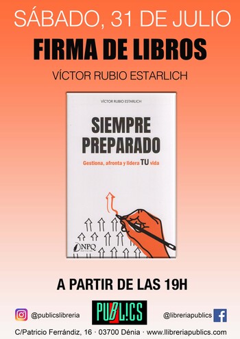 Firma de libros: 