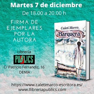 Firma de Libros: La Barquera de Caleti Marco