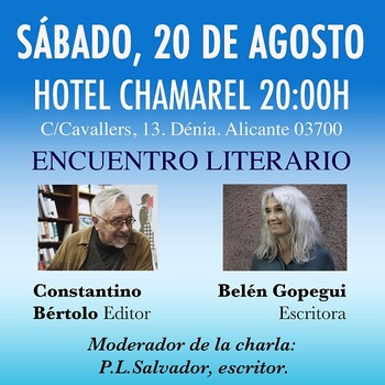 Encuentro literario con Belén Gopegui